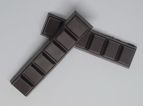 Barres chocolatées noir cacahuète &caramel